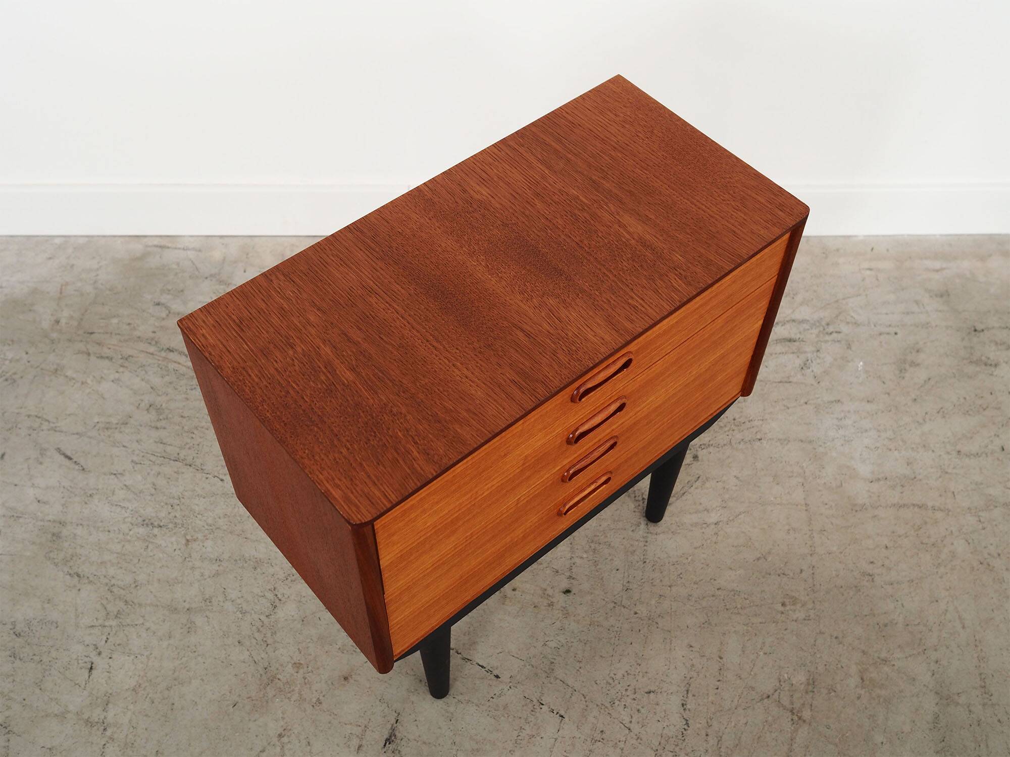 Teak chest of drawers, Danish design, 1960s, manufacture: Denmark