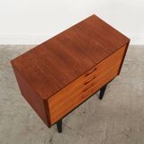 Teak chest of drawers, Danish design, 1960s, manufacture: Denmark