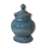 Blue terracotta pot