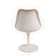 Set of 8 "Tulip" chairs by Eero Saarinen for Knoll, 1970s.