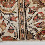 2x6 red & beige turkish runner rug 80x194cm