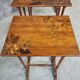 Set of 4 nesting tables Art Nouveau 1930s