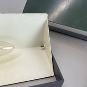 set of 2 cubic Charlotte Perriand LES ARCS Style Wall Lights, FRANCE 1960s