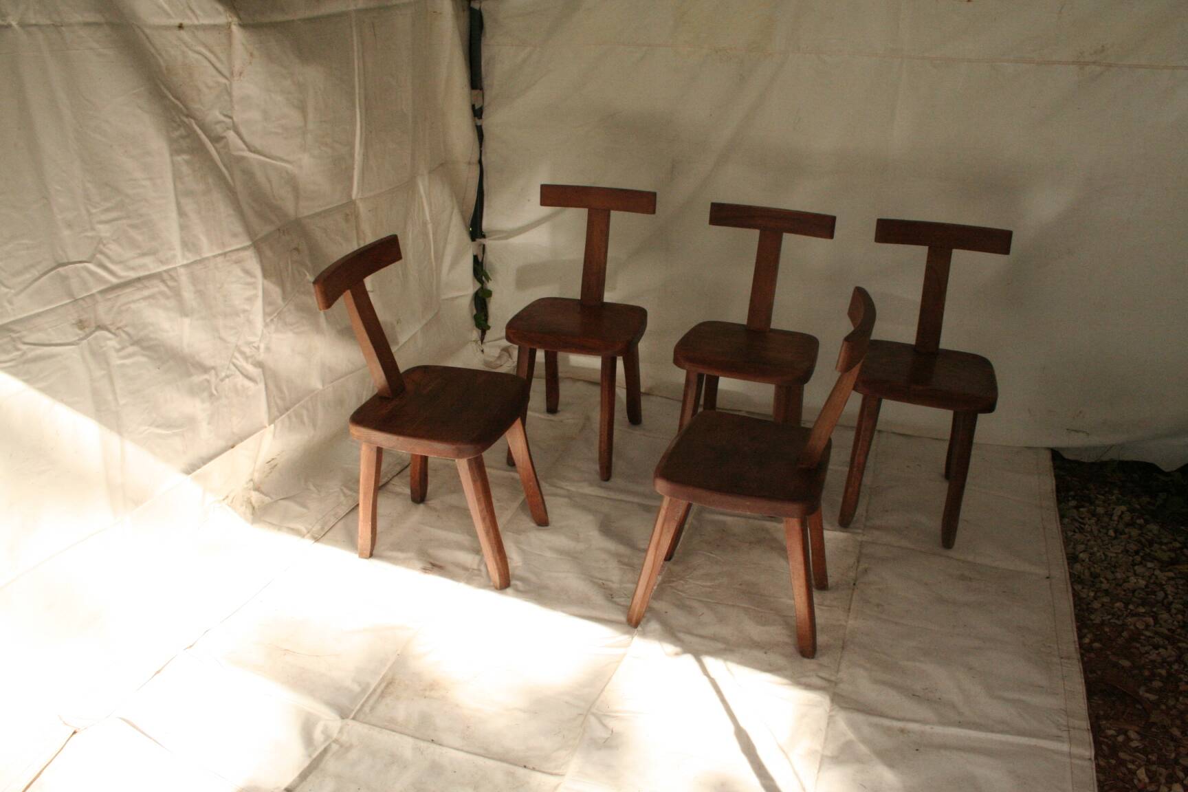 Brutalist chairs olavi hannimen