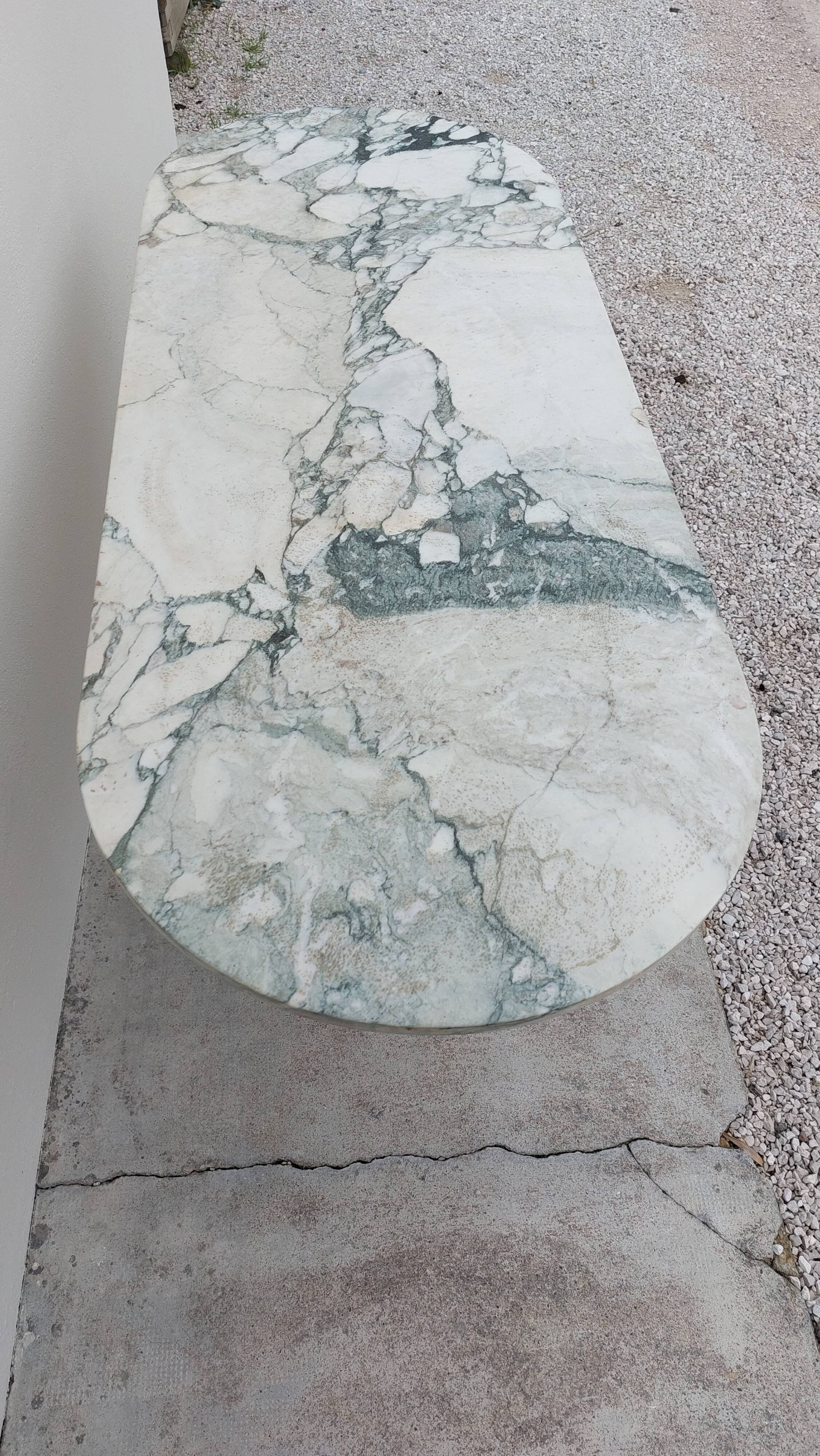 Bistro table restaurant marble godin -1m64