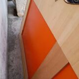 Beveled Venetian brasserie mirror - 1950s