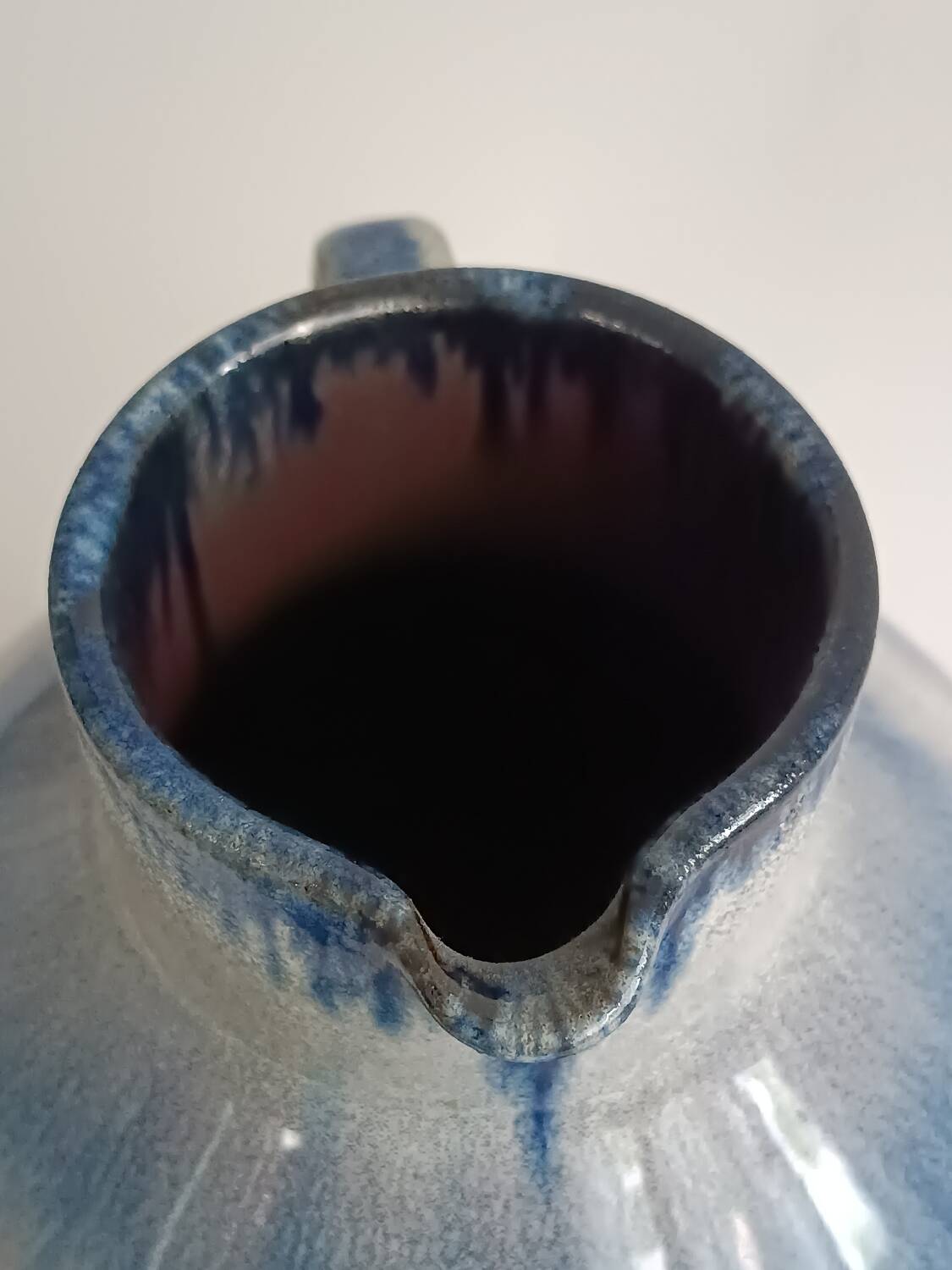 Mario Mascarin art deco stoneware pitcher