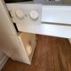 Flair plastic bedside table 1960s Vintage