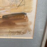 Portrait signed and dated