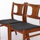 2 Vintage Danish Chairs - 1960s Mid-Century Modern Style
