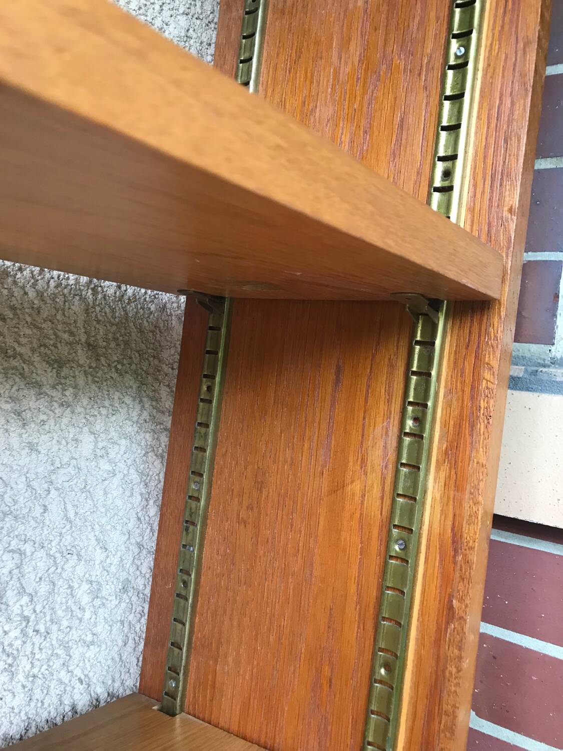 Vintage oak bookcase