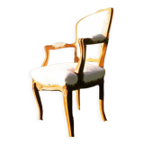 Cabriolet louis XV plush fabric