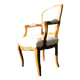 Cabriolet louis XV plush fabric