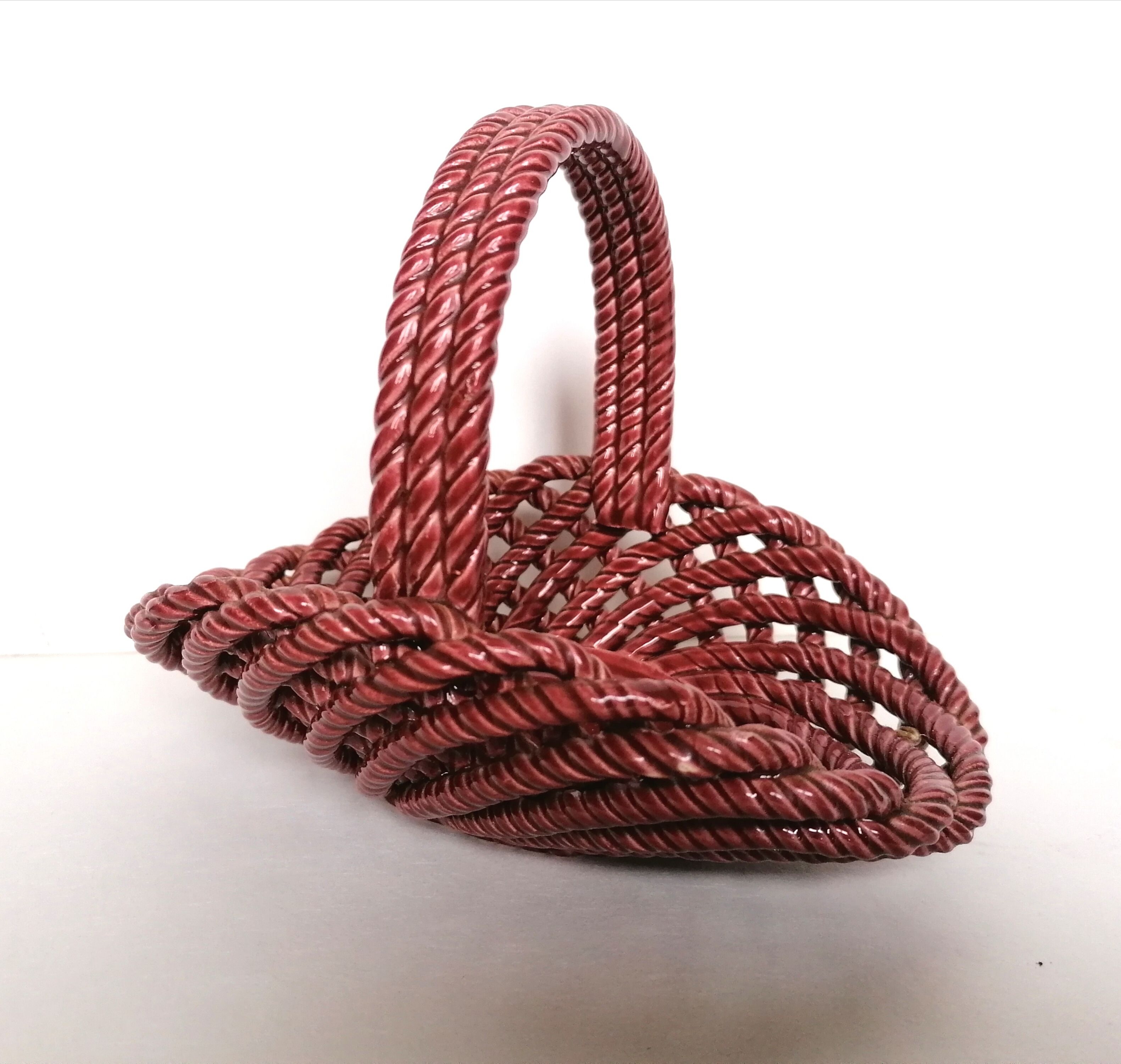 Braided basket in slurry