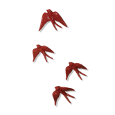 Ceramic swallow lot