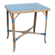Table en rotin tressée, milieu XXème