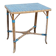 Table en rotin tressée, milieu XXème
