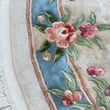 Vintage Chinese carpet round diam 180cm