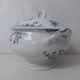 Iron earth tureen flowers althaea