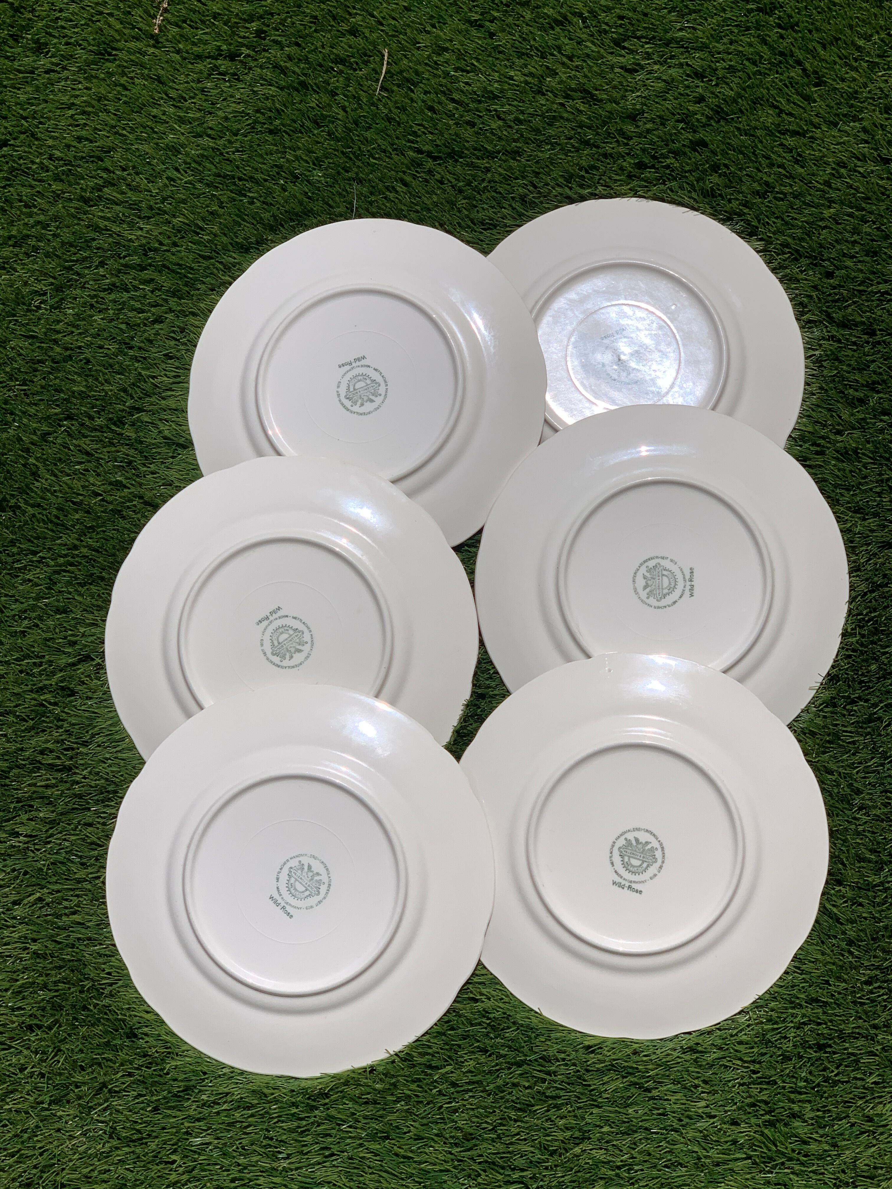 6 dessert plates Wild Rose de Villeroy and Boch