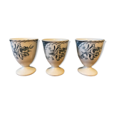 Lot de 3 coquetiers anciens XIXème