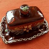 Vintage ceramic butter dish