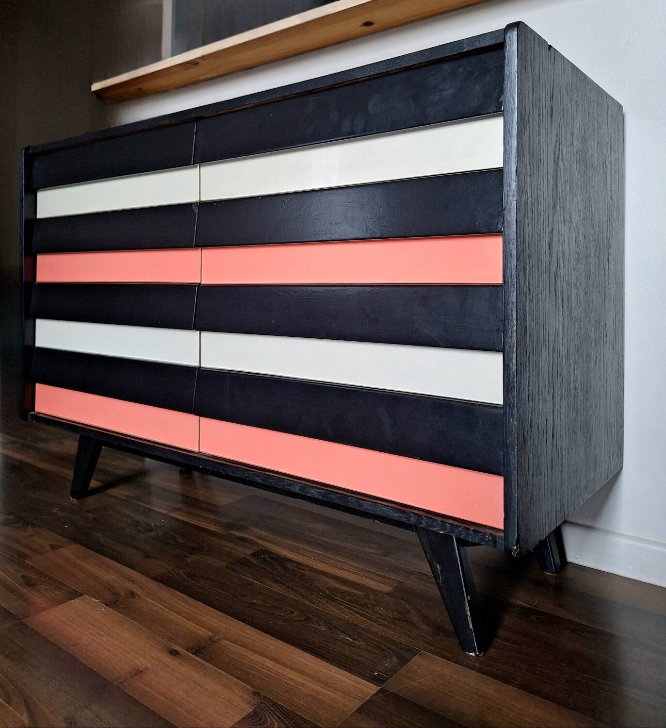 Jiri Jiroutek, vintage chest of drawers, designer sideboard U453