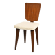 Bouclette fabric chair by André Sornay, circa 1955