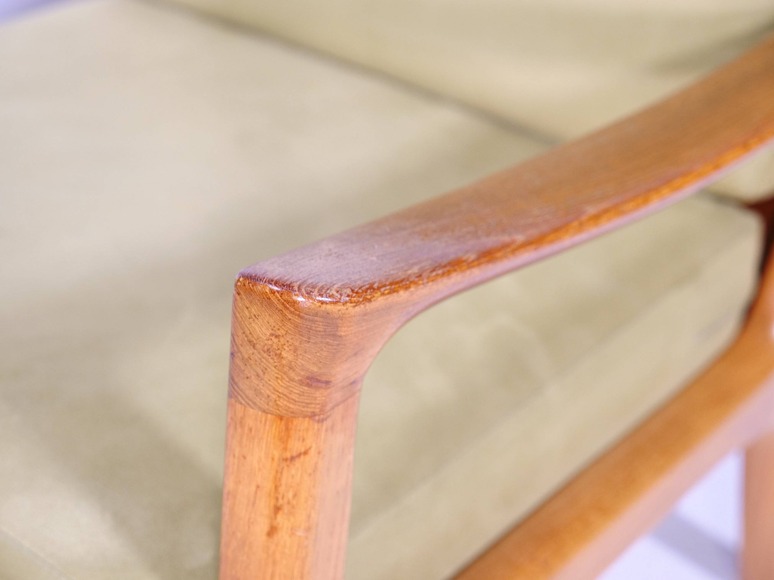 Senator Lounge Chair in Teak by Ole Wanscher for Cado Denmark, 1960s