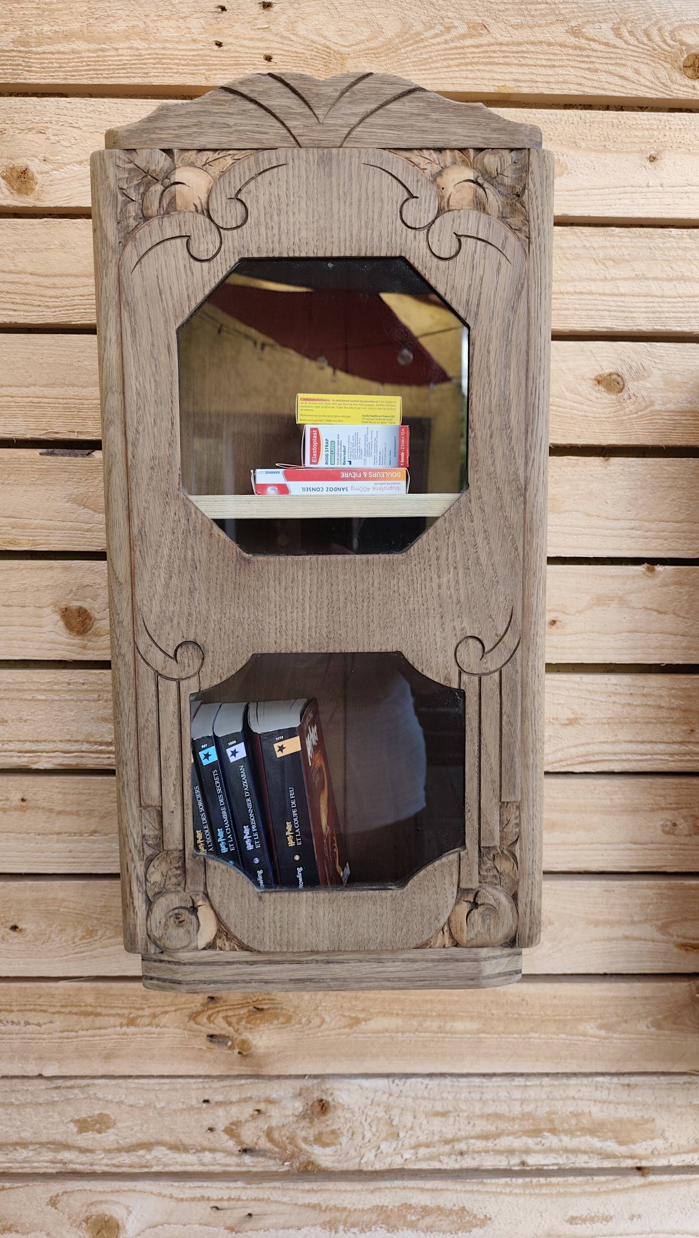 Art Deco wall shelf