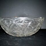 René Lalique art deco bowl with a frieze of birds, Pinsons model, 1933 – crack