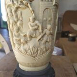 Vase chinois anse tête d'éléphant