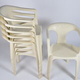 Set de 6 fauteuils Stamp 3000
