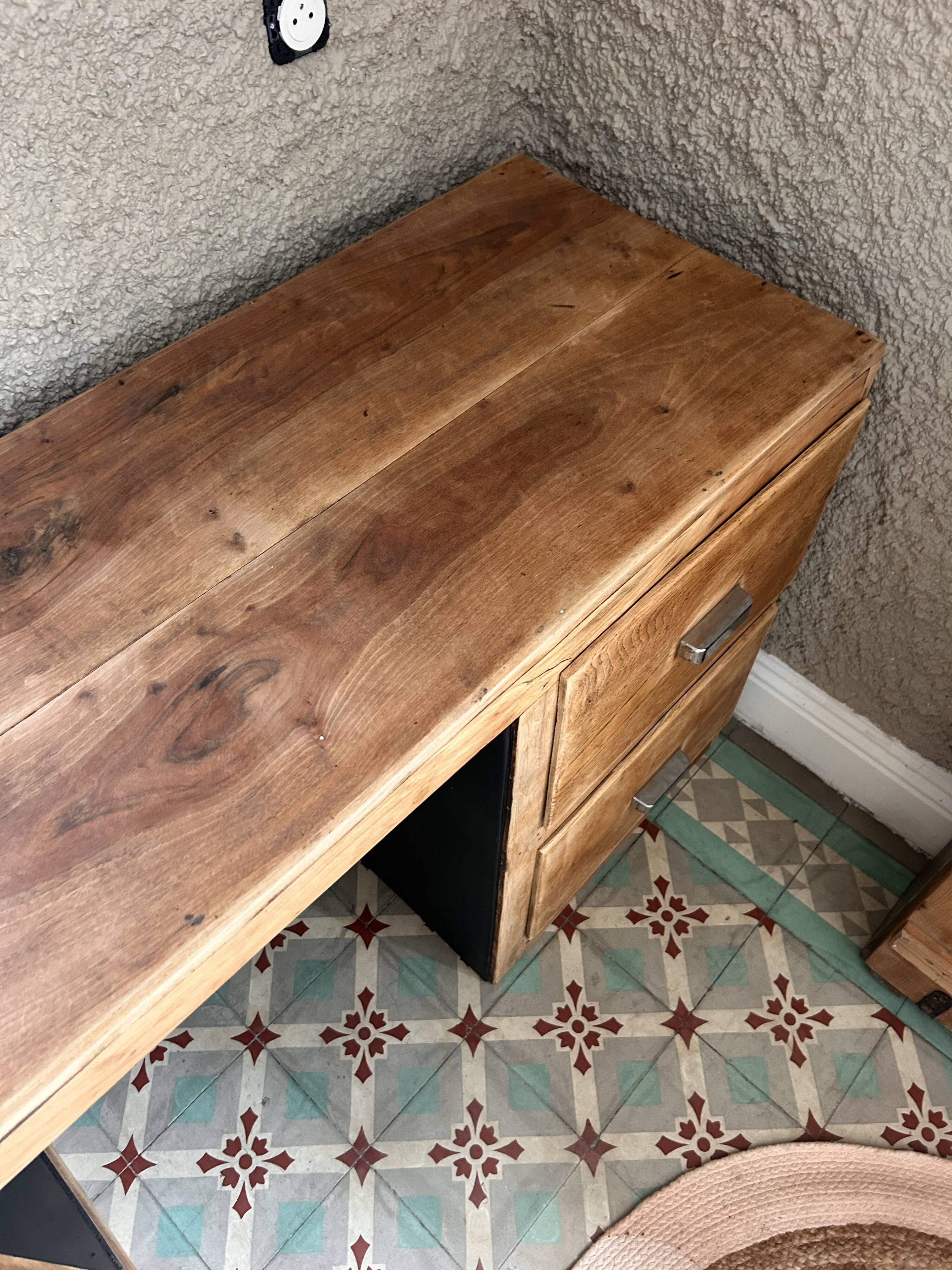 Renovated old desk