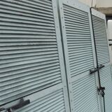 suite of 4 shutters wooden dim L 300 cm x H 228 cm