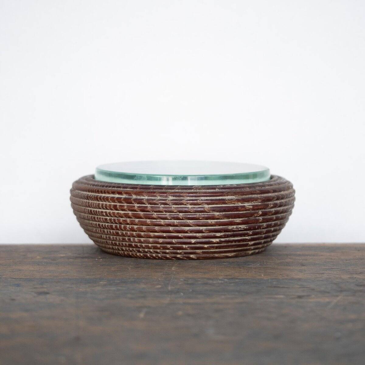 Wood and glass box by Pietro Chiesa for Fontana Arte, 1940s.