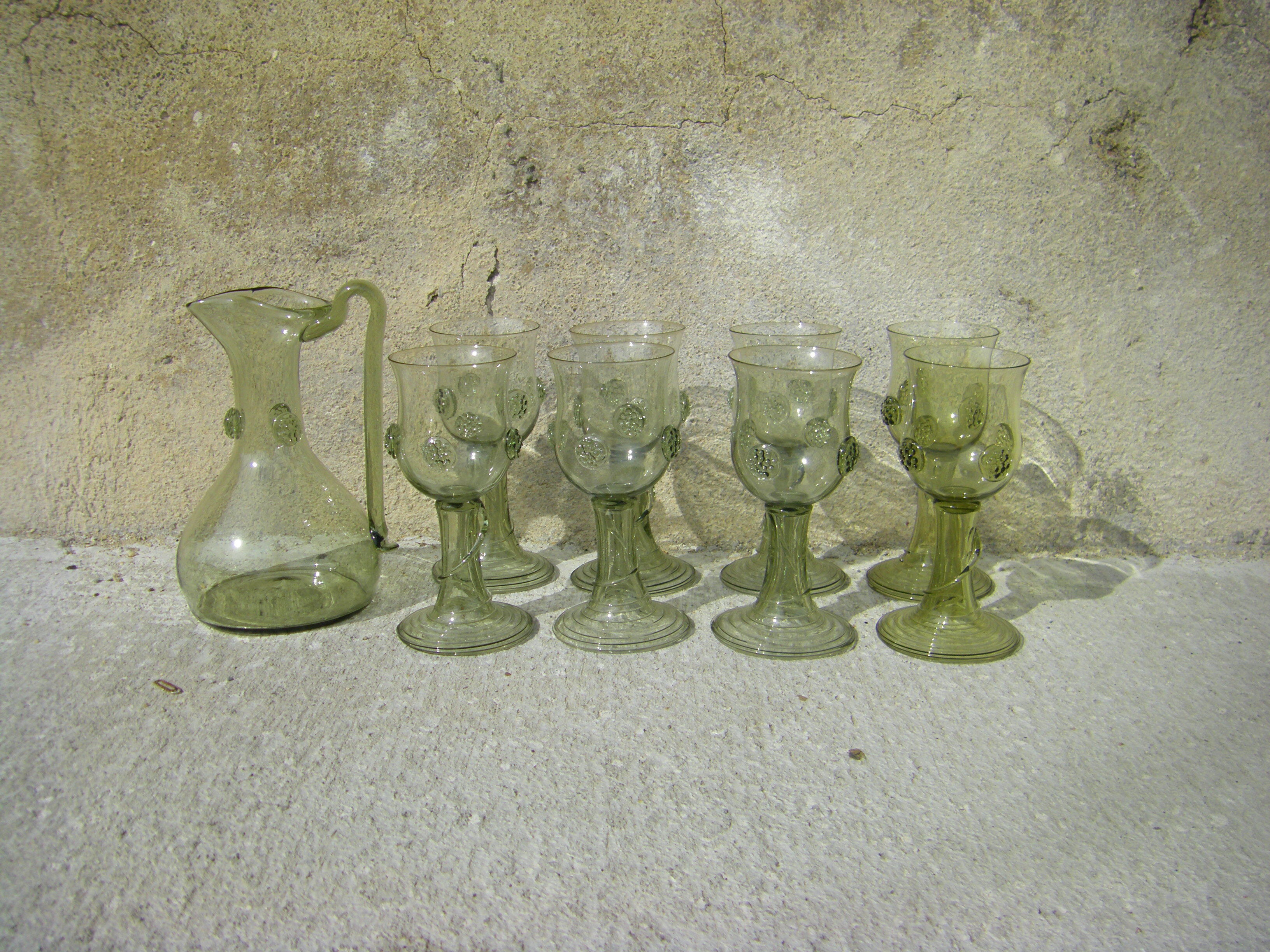 Roemer "Alsatian" glass service