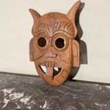Handmade wooden mask