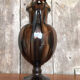 baluster vase jérôme massier de vallauris glazed terracotta