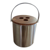 Ice bucket by Arne Jacobsen, Stelton Denmark, first edition 1960