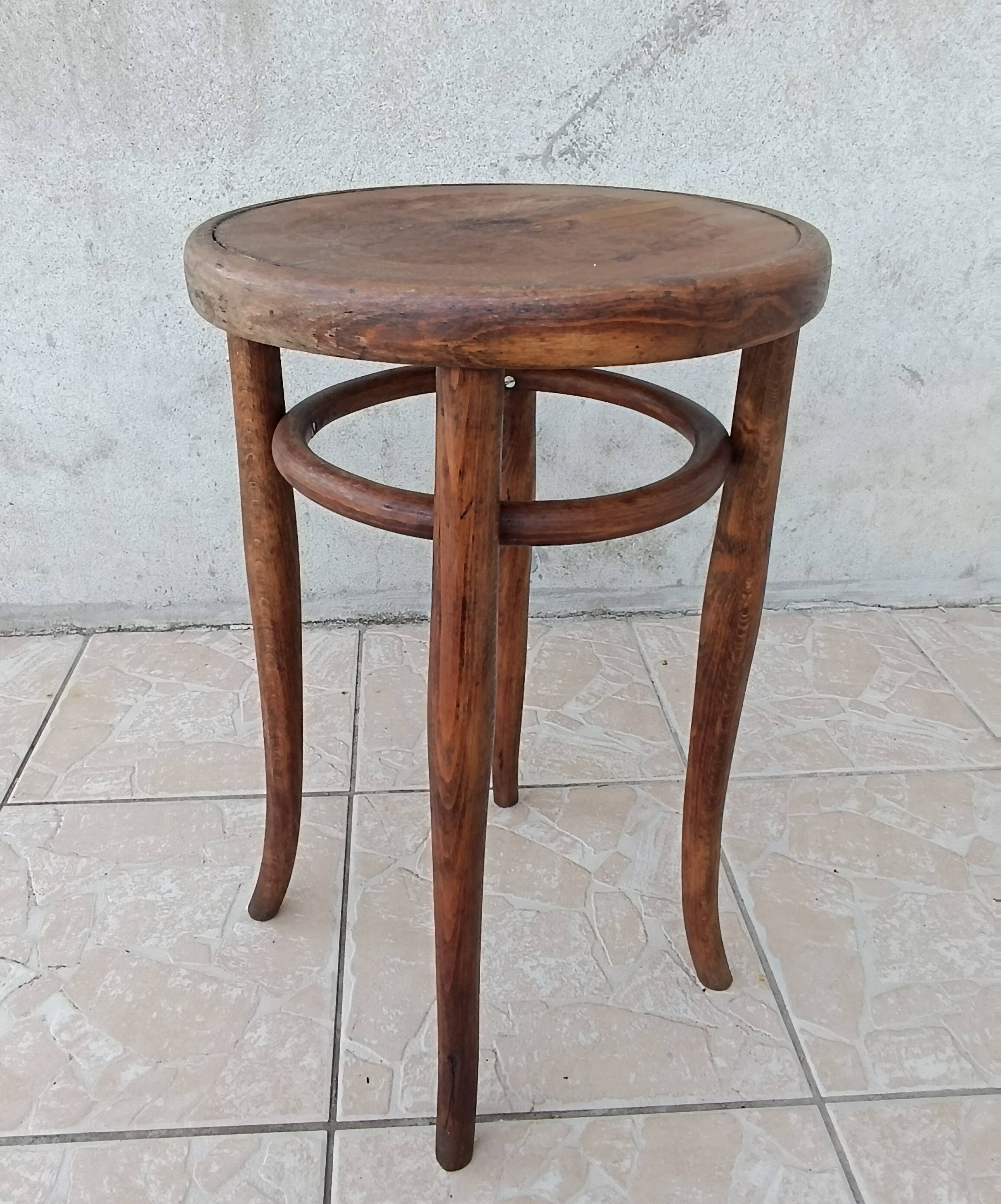 Thonet bistro stool 1920s
