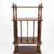 Antique walnut music cabinet