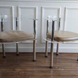 Pair of lucite Clubchair armchairs – Marais International