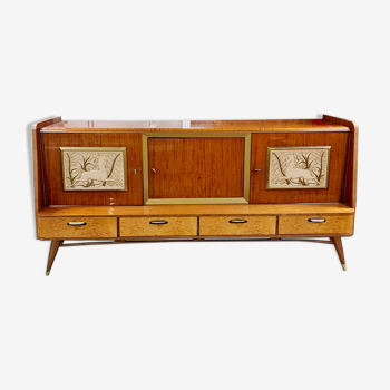 Wall cabinet buffet 60s nature