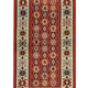Vintage Turkish Sarkoy, 1960s Handmade Flat Woven Wool Area Rug- 98x181cm