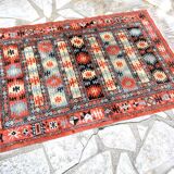 Vintage silk and cotton carpets