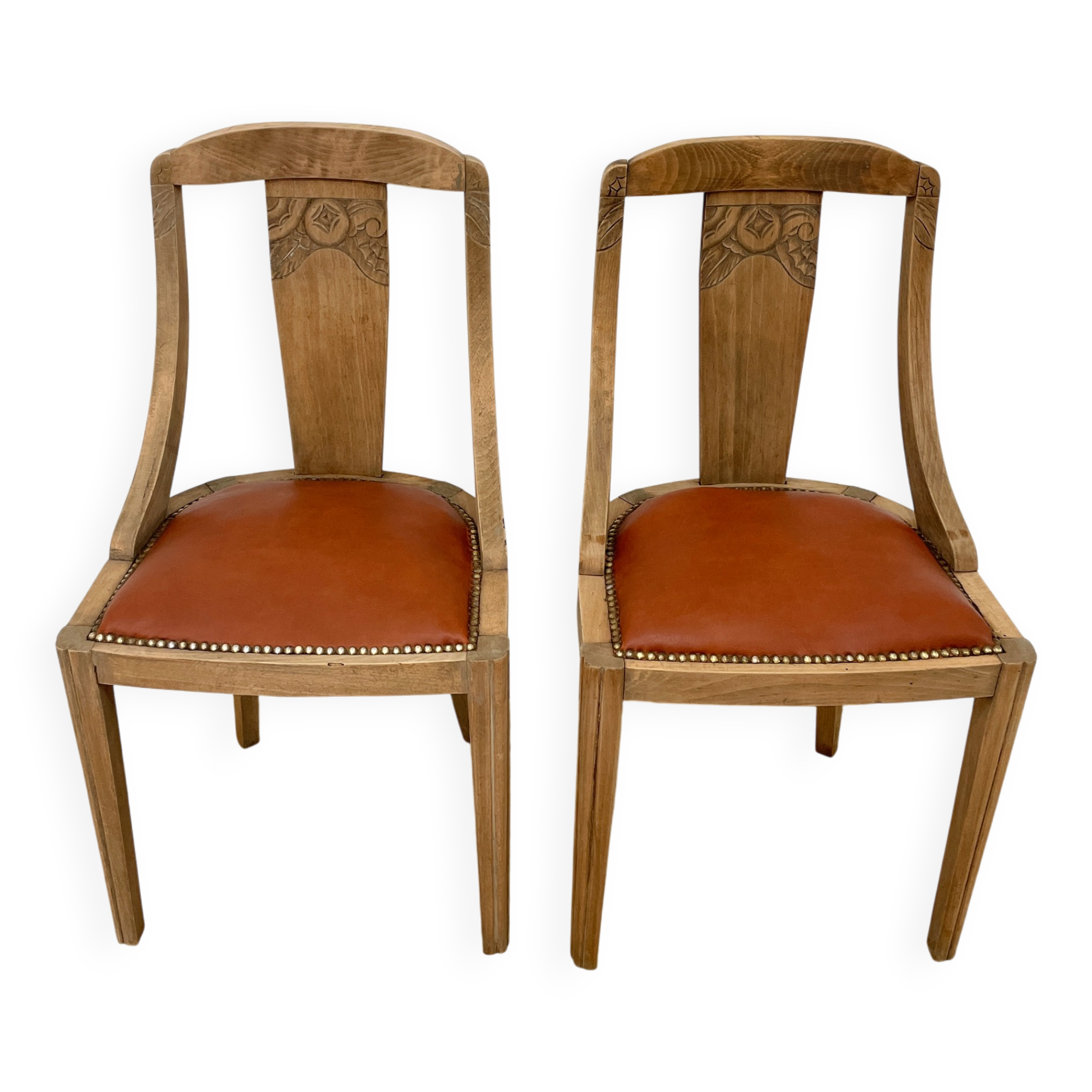 Set of 2 Art Deco Chairs