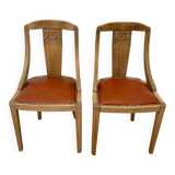 Set of 2 Art Deco Chairs