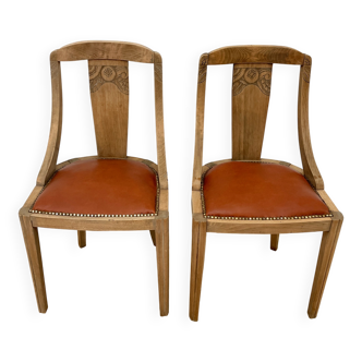 Set of 2 Art Deco Chairs