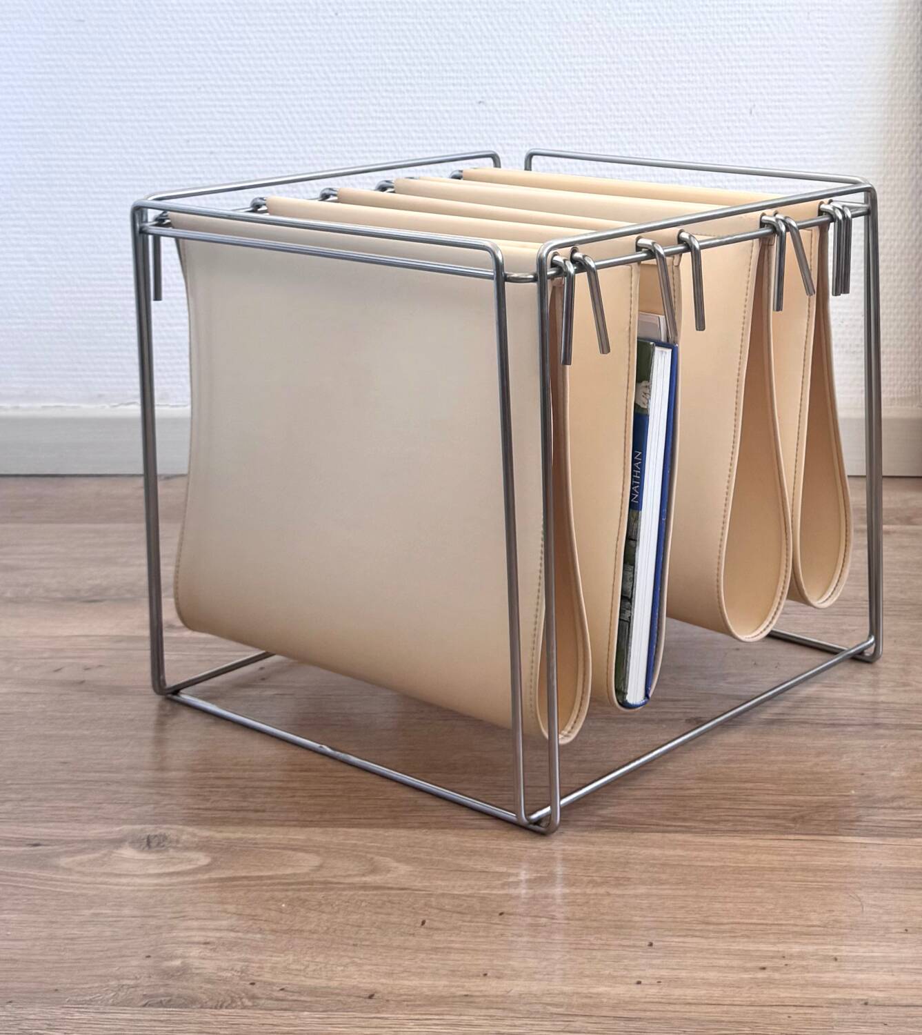 70s design magazine rack